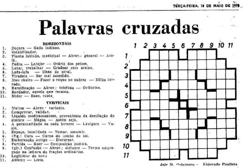 Cruzadinha do Bolsonaro