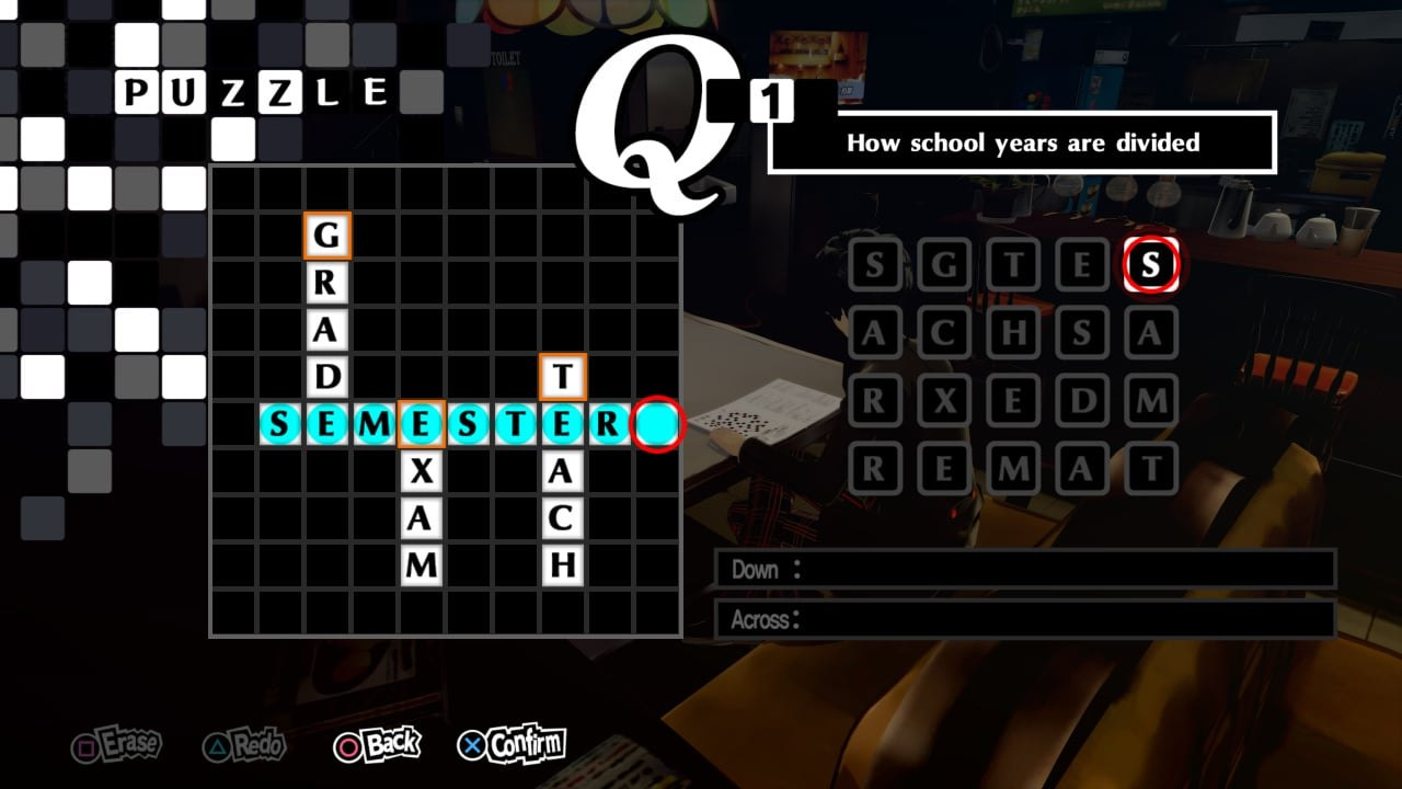 Persona 5 cruzadinha